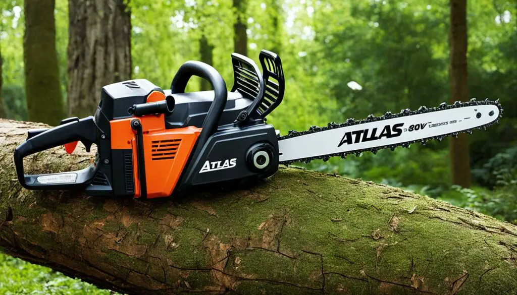 Atlas 80V chainsaw