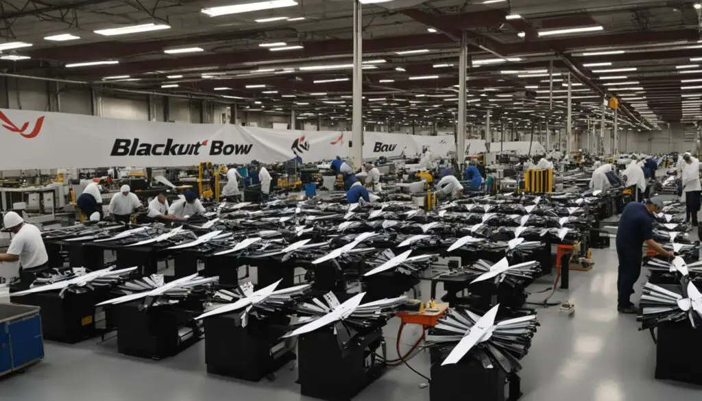 Blackout bow manufacturers