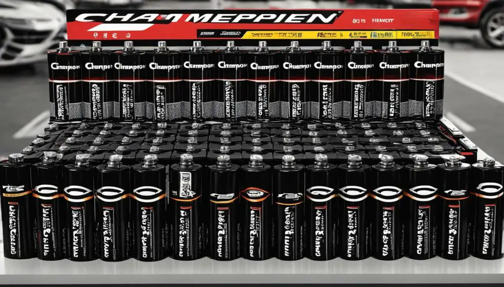 Champion Battery options