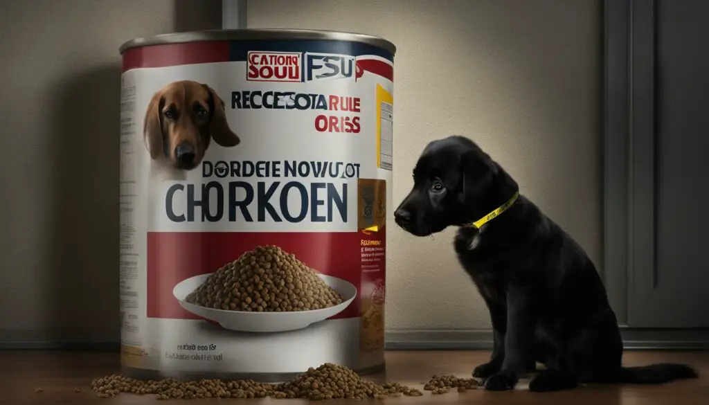 Chicken Soup for the Soul Dog Food recall image