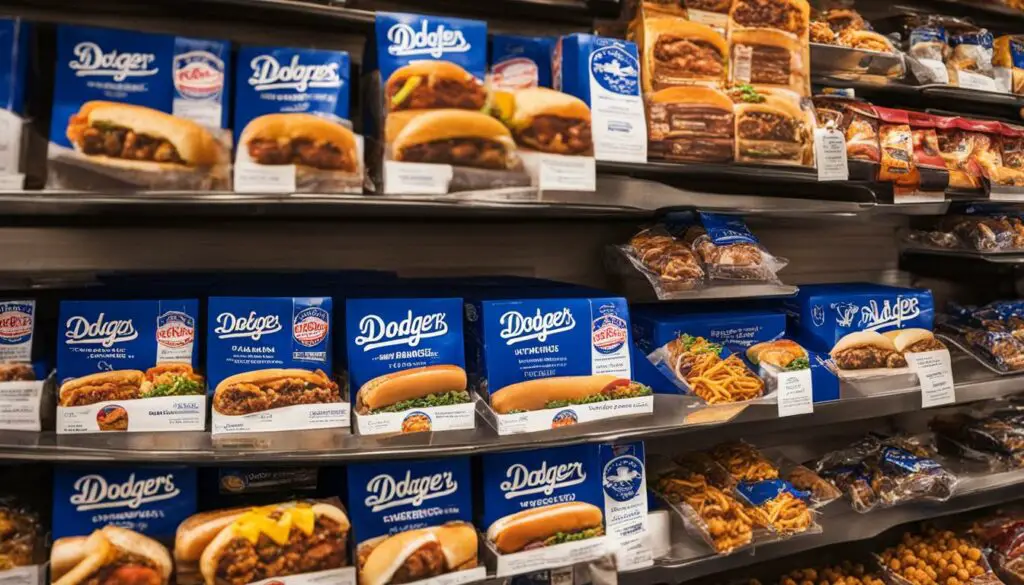 Dodger Dogs in Retail Stores