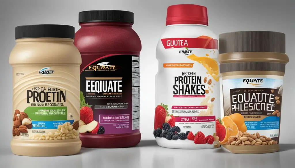 Equate Protein Shakes nutrition