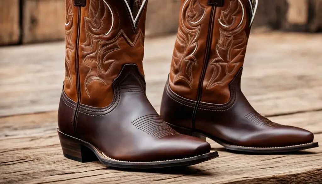 Justin B width cowboy boots